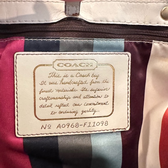 Coach Tote Brown Multi Color - Picture 4 of 11